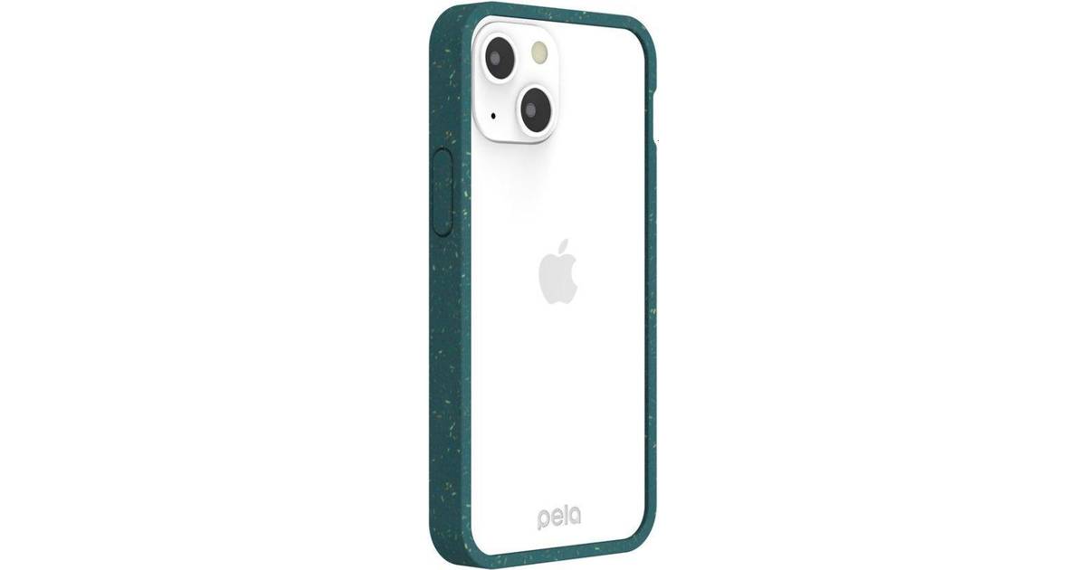 Pela Clear Miljövänligt Mobilskal iPhone 13 Mini Grön • Pris »