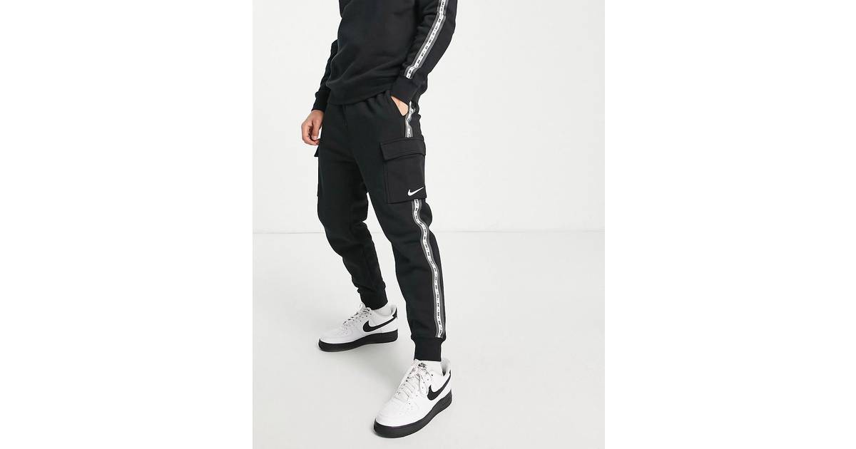 Nike – Repeat Pack – Svarta mjukisbyxor i fleece-Svart/a • Pris »