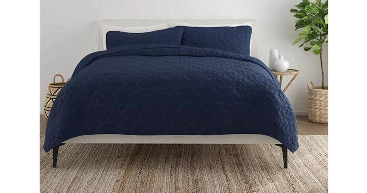 Home Collection Premium Ultra Täcke Blå (233.68x228.6cm) • Pris »