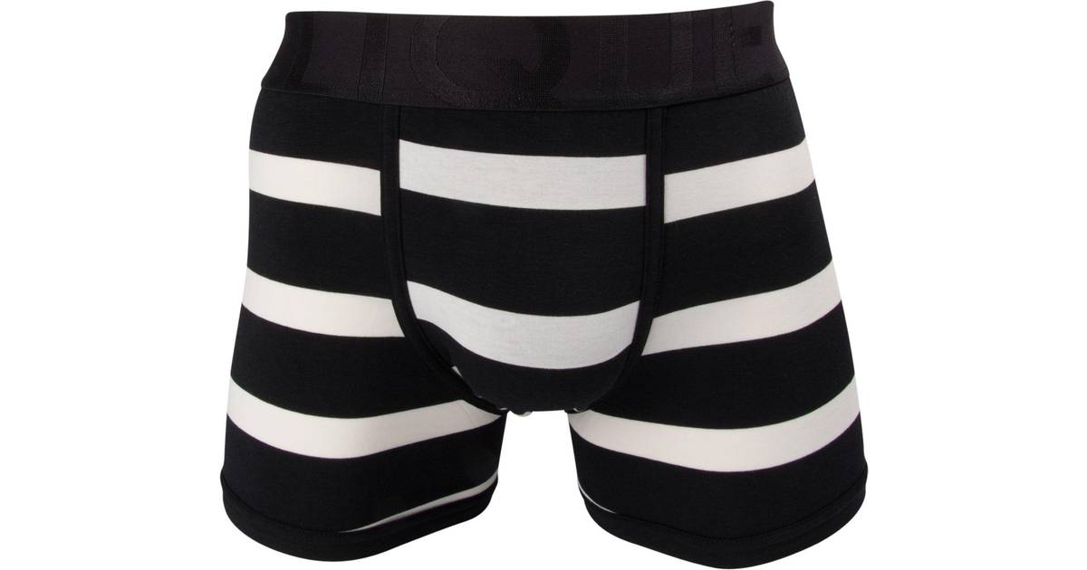 Clique Retail Bamboo Boxer Shorts - White/Black • Pris »
