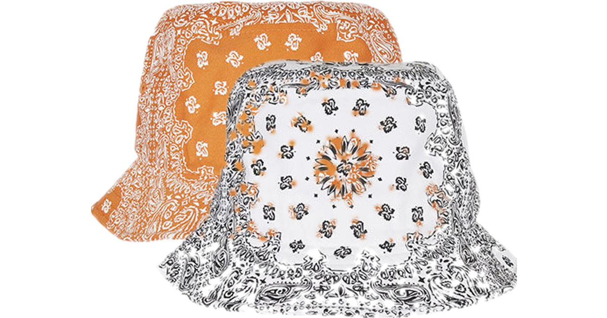 Flexfit Cotton Twill Bucket Hat Unisex Anglerhut für Damen und Herren,  einfarbig, mit patentiertem Band, Farbe Schwarz, one • Pris »