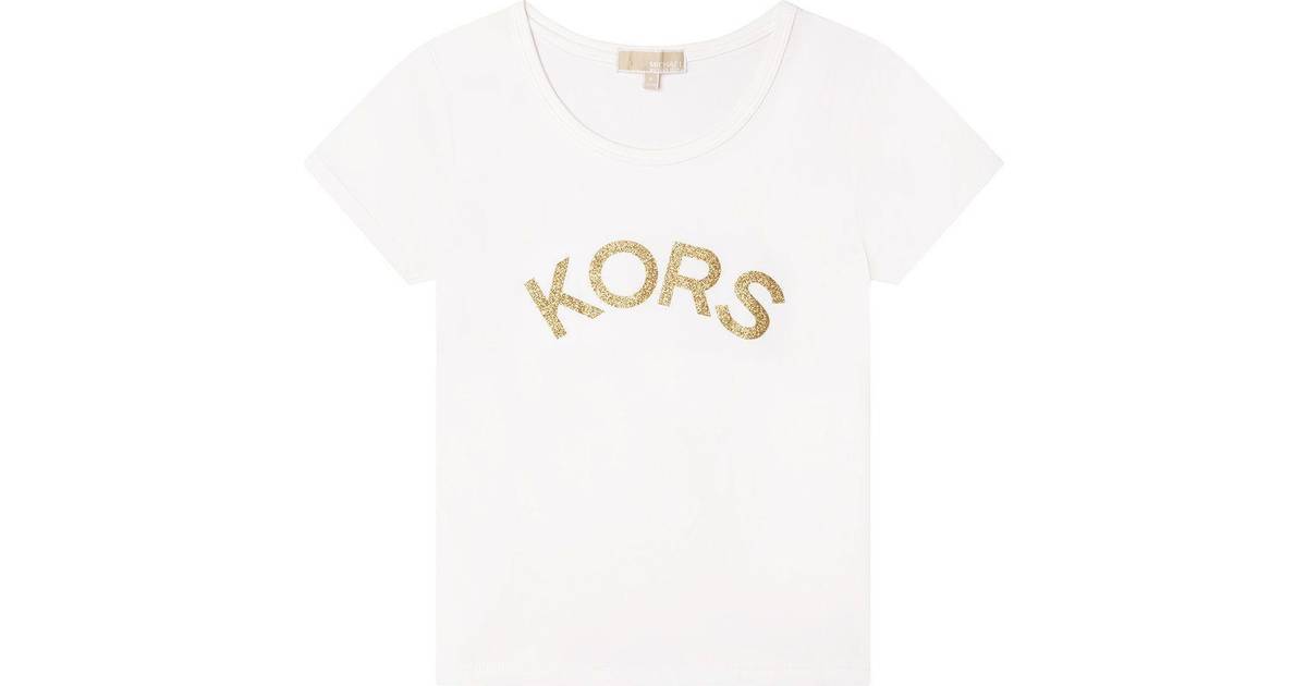 Michael Kors T-shirt Tema Offwhite m. (152) T-shirt • Pris »