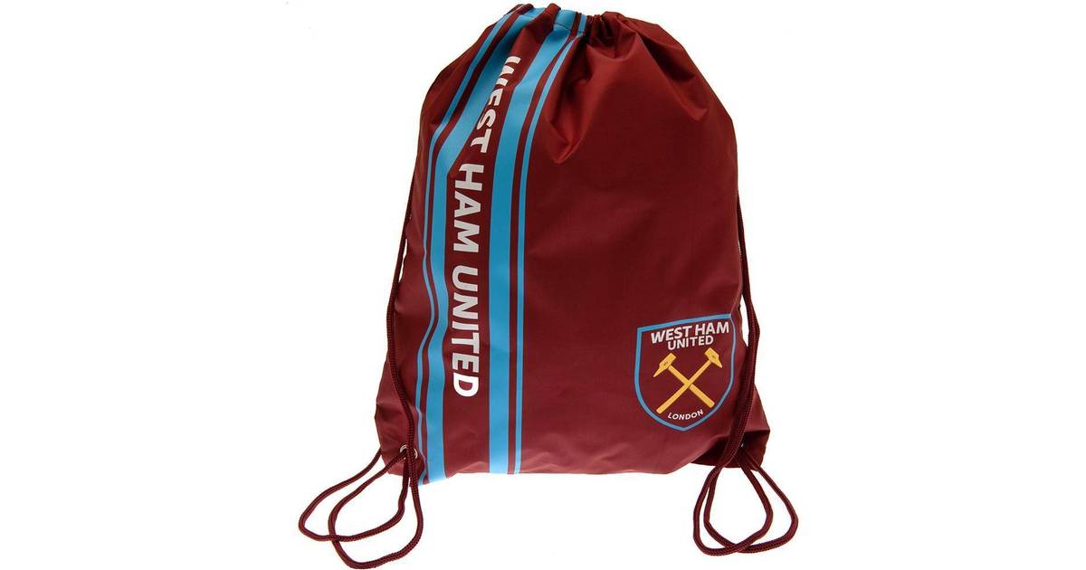 West Ham United FC Striped Drawstring Bag (One Size) (Claret Red/Blue/Gold)  • Pris »
