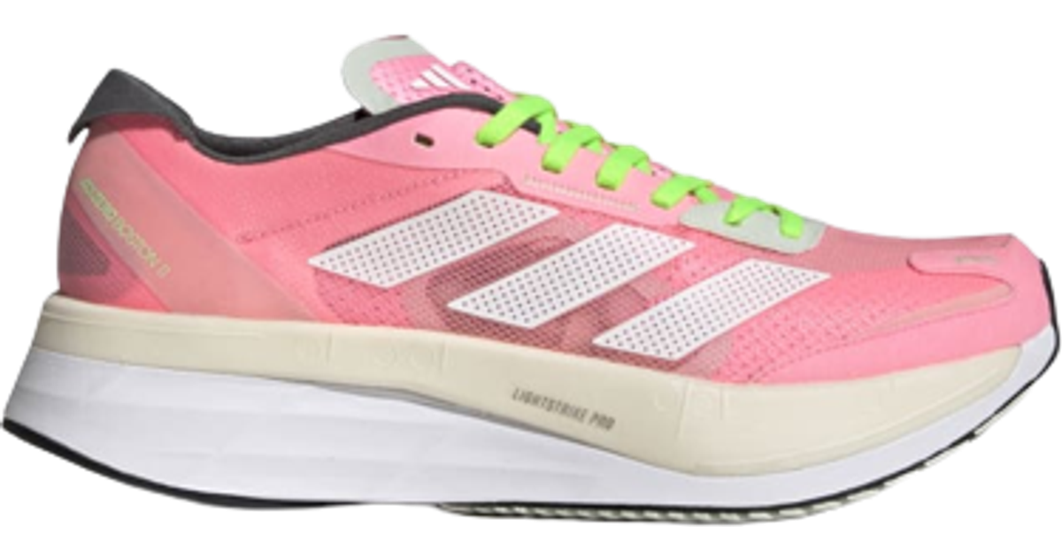 Adidas Adizero Boston 11 W - Beam Pink/Cloud White/Beam Green