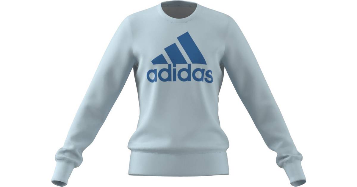 Adidas Junior Essentials Sweatshirt - Almost Blue/Bright Blue (HM8707) •  Pris »