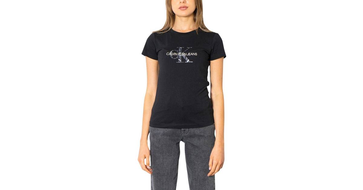 Calvin Klein Jeans Barn Logo T-shirt • PriceRunner »