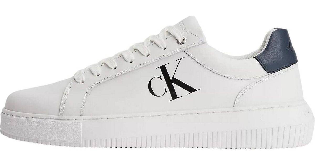 Calvin Klein Jeans Chunky Cupsole Laceup Lth White, Herr, Skor, Sneakers,  Grå