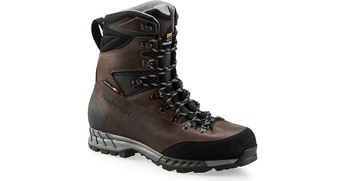 Zamberlan Cresta Alta GTX RR Hunting Boots for Men Waxed Dark 11.5M
