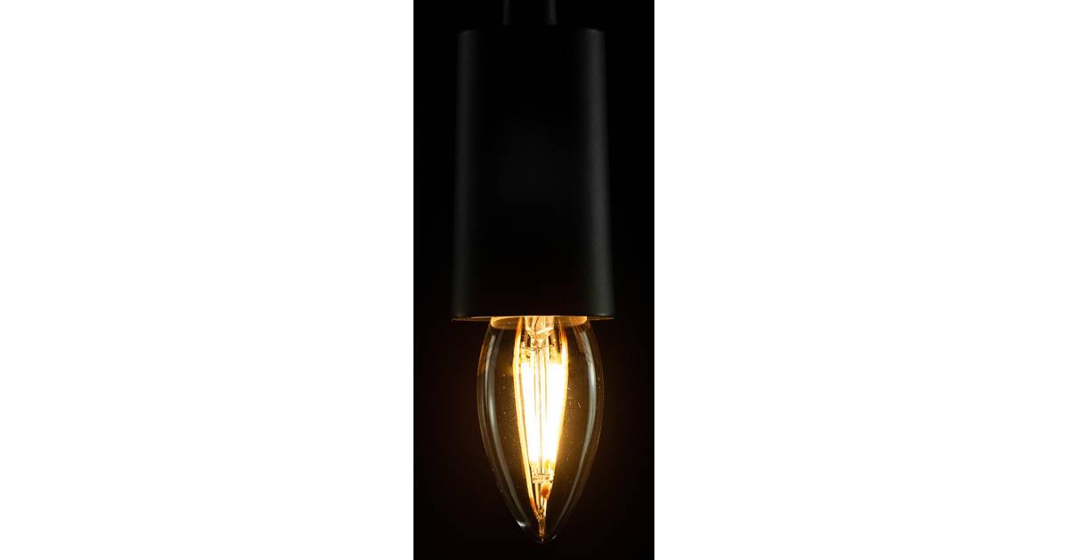 Segula LED-lampa E27 4 W B35 2 700 K klar dimbar • Pris »