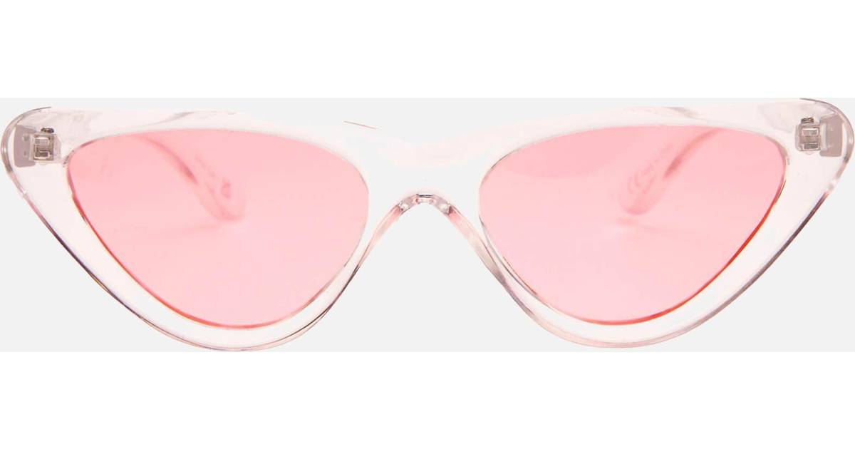Jeepers Peepers Solglasögon cateye-modell genomskinliga bågar • Pris »