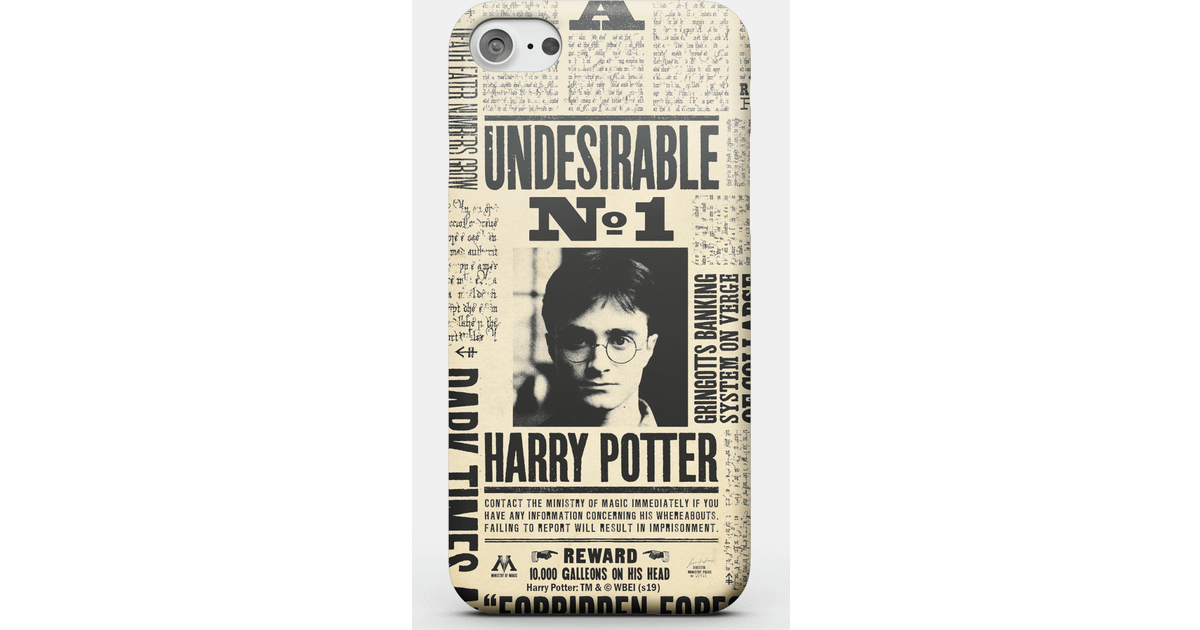 Harry Potter Phonecases Undesirable No. 1 Phone Case for iPhone and Android Samsung  S7 Edge Snap Case Matte • Pris »