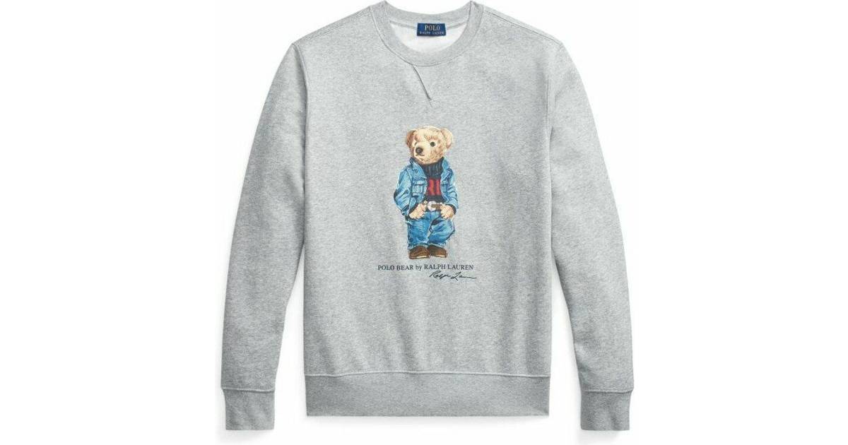 Polo Ralph Lauren Printed Denim Bear Sweatshirt • Pris »