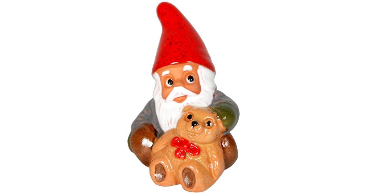 Rolf Berg Micro Santa with Teddy Bear Prydnadsfigur 6cm • Pris »