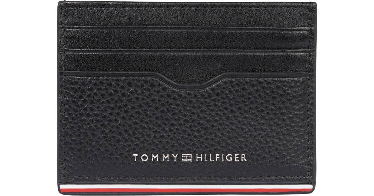 Tommy Hilfiger Signature Textured Finish Card - BLACK • Pris »