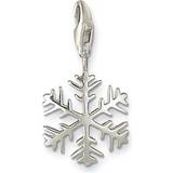 Thomas Sabo Charm Club Snowflake Charm Pendant - Silver • Pris »