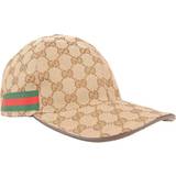 Gucci Original GG Canvas Baseball Hat - Beige/Ebony • Pris »