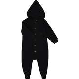 Mikk-Line Wool Baby Suit w. Hat - Black (50008-190) - Hitta bästa ...