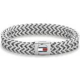 Tommy Hilfiger Braided Bracelet - Silver • Priser »