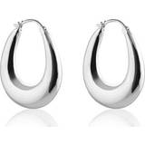 Sophie By Sophie Bold Small Hoops - Silver • Pris »