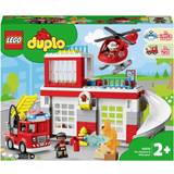Lego Duplo Brandstation & helikopter 10970 • Pris »