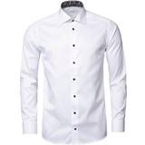 Eton Signature Twill Paisley Contrast Shirt - White • Pris »