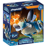 Playmobil Dragons Nine Realms: Plowhorn & D'Angelo 71082 • Pris »