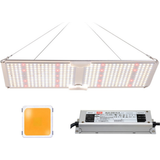 Sunflux Vækstlyslampe 220Watt Quantum Board LED lampe (dæmpbar) • Pris »
