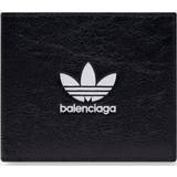 Balenciaga X Adidas Trefoil-logo Crinkled-leather Wallet Black • Pris »