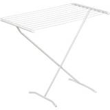 Honey Can Do X-Frame Folding Metal Drying Rack, White