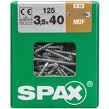 Spax Träskruv Mdf 3,5X40Mm 125St/Fp • PriceRunner »