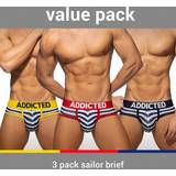 Addicted 3- Pack Tropical Mesh Brief Push Up AD889P