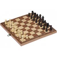 Goki Chess Set in a Wooden Hinged Case • Se priser (3 butiker) »