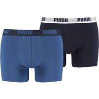 Puma Boxer Shorts 2-pack - True Blue • Se lägsta pris nu