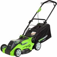 Greenworks G40LM41 Batteridriven gräsklippare • Se pris
