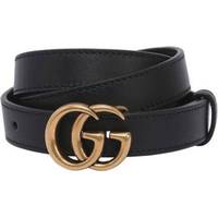 Gucci GG Marmont Belt - Black • Se pris (4 butiker) hos PriceRunner »