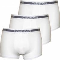 Calvin Klein Cooling Trunks 3-pack - White • Se priser (2 butiker) »