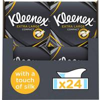 Kleenex Mansize Extra Large Näsdukar 24-pack • Se pris
