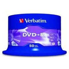 Optisk lagring Verbatim DVD+R 4.7GB 16x Spindle 50-Pack