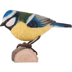 Wild Life Garden Deco Bird Eurasian Blue Tit Prydnadsfigur