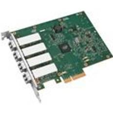 Nätverkskort & Bluetooth-adaptrar Intel Ethernet Server Adapter I340-F4 (E1G44HFBLK)