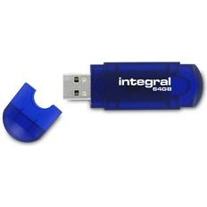 Integral 64 GB USB-minnen Integral Evo 64GB USB 2.0