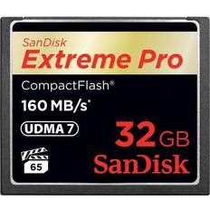 SanDisk 32 GB Minneskort SanDisk Extreme Pro Compact Flash 160/150MB/s 32GB