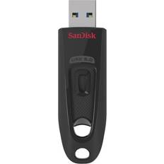 UHS-I - USB Type-A Minneskort & USB-minnen SanDisk Ultra 128GB USB 3.0