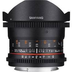 Samyang 12mm T3.1 VDSLR ED AS NCS Fisheye for Sony E
