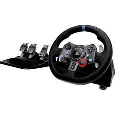 PlayStation 4 - Programmerbar - Svarta Spelkontroller Logitech G29 Driving Force For Playstation + PC