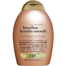 Kokosoljor Balsam OGX Ever Straight Brazilian Keratin Smooth Conditioner 385ml