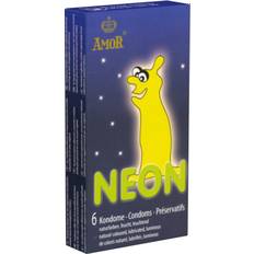 Amor Kondomer Sexleksaker Amor Neon 6-pack