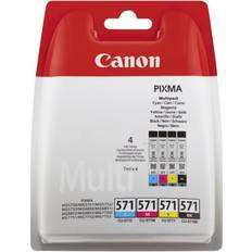 Canon Magenta Bläck & Toner Canon CLI-571 BK/C/M/Y Multipack