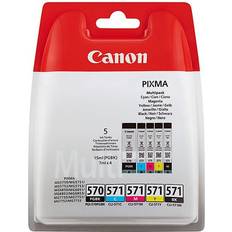 Canon Cyan Bläckpatroner Canon PGI-570PGBK/CLI-571BK/C/M/Y (Multipack)