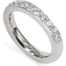 Astrid & Agnes Gaia Exellent Ring - Silver/Transparent
